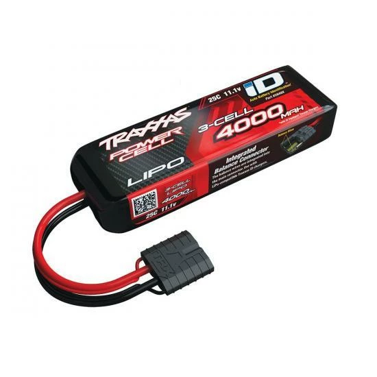 Traxxas 4000mAh 11.1V 3S 25C LiPo ID Battery - All Models