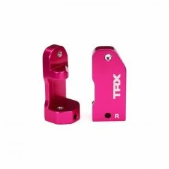Traxxas Caster Blocks 30-degree Pink-anodized 6061-T6 Aluminum (left Right) ** CLEARANCE **