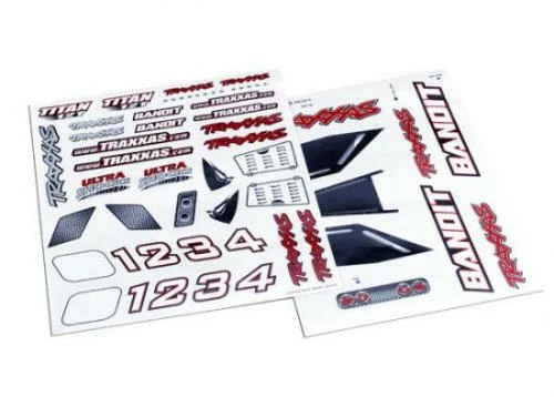 Traxxas Decal Sheet Bandit