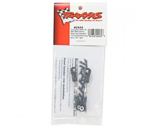 Traxxas Turnbuckles Camber Link 36mm (56mm Center To Center) (rear) (assembled With Rod Ends And Hollow Balls) (1 Left 1 Right) - Image 2