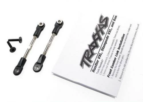 Traxxas Turnbuckles Camber Link 47mm (67mm Center To Center) (front) (assembled With Rod Ends And Hollow Balls) (1 Left 1 Right)