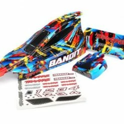 Traxxas Body Bandit Rock N Roll (painted Decals Applied)