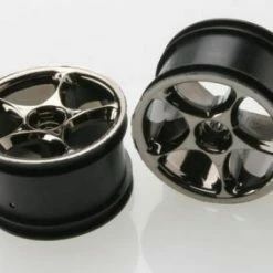 Traxxas Black Chrome Tracer 2.2 Wheels (rear)