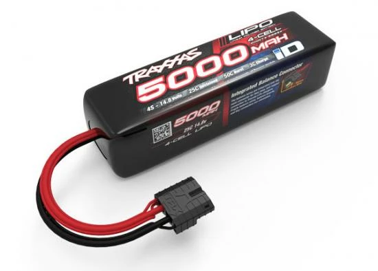 Traxxas ID LiPo Battery - 5000mAh 14.8v 4S 25C (155 X 34 X 45mm)