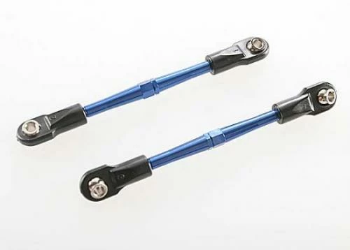 Traxxas Turnbuckles Aluminum (blue-anodized) Toe Links 59mm (2) (assembled W/ Rod Ends Hollow Balls) (requires 5mm Aluminum Wrench 5477)