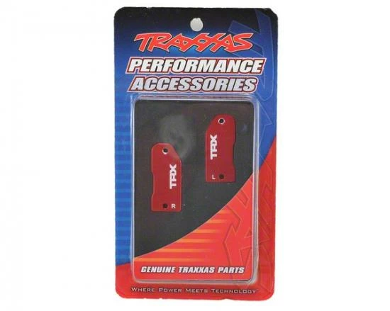 Traxxas Caster Blocks 30-degree Red-anodized 6061-T6 Aluminum (left Right) - Image 2