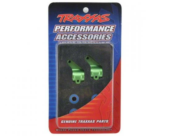 Traxxas Green-anodized Aluminum Steering Blocks - Image 2