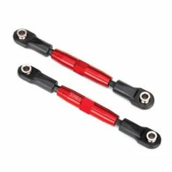 Traxxas Camber Links Front (TUBES Red-anodized 7075-T6 Aluminum Stronger Than Titanium) (83mm) (2)/ Rod Ends Rear (4)/ Rod Ends Front (4)/ Aluminum Wrench (1)