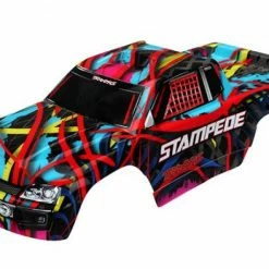Traxxas Body Stampede Hawaiian Graphics (painted Decals Applied)