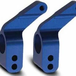 Traxxas Aluminum Stub Axle Carriers Blue-anodized