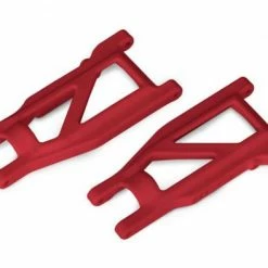 Traxxas Suspension Arms Red Front/rear (left Right) (2) (heavy Duty Cold Weather Material)