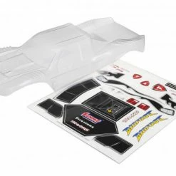 Traxxas Body Bigfoot Officially Licensed Replica (clear Requires Painting)/ Window Masks/ Decal Sheet