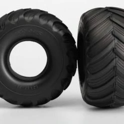 Traxxas Tires Terra Groove (dual Profile 5.3x2.7- 2.0) (2)/ Foam Inserts (2)