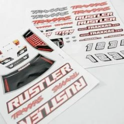 Traxxas Decal Sheets Rustler