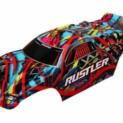 Traxxas Body Rustler Hawaiian Graphics (painted Decals Applied)