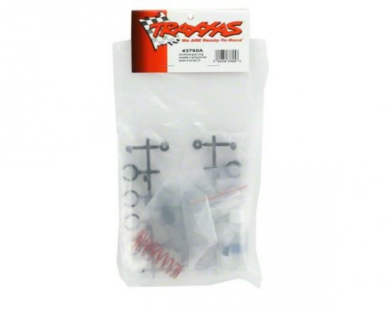 Traxxas Ultra Shocks (grey) (long) (complete W/ Spring Pre-load Spacers Springs) (2) - Image 2