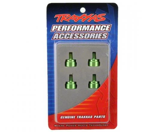Traxxas Green-anodized Aluminum Shock Caps (4) (fits All Ultra Shocks) - Image 2