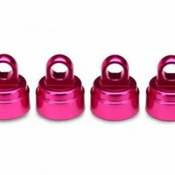 Traxxas Pink-anodized Aluminum Shock Caps Aluminum (4) (fits All Ultra Shocks)