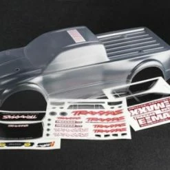 Traxxas Body E-Maxx Brushless (clear Requires Painting)/ Decal Sheet