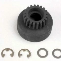 Traxxas Clutch Bell (20-tooth)/ 5x8x0.5mm Fiber Washer (2)/ 5mm E-clip (requires 4611-ball Bearings 5x11x4mm (2)