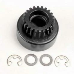 Traxxas Clutch Bell (22-tooth)/ 5x8x0.5mm Fiber Washer (2)/ 5mm E-clip (requires 4611-ball Bearings 5x11x4mm (2))