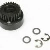 Traxxas Clutch Bell (24-tooth)/ 5x8x0.5mm Fiber Washer (2)/ 5mm E-clip (requires 4611-ball Bearings 5x11x4mm (2))