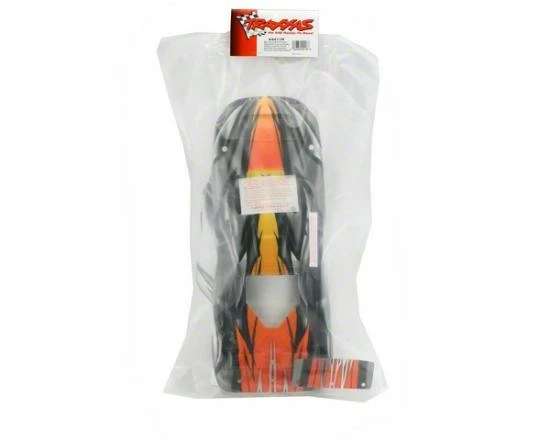 Traxxas Body Nitro Rustler ProGraphix (Replacement For The Painted Body. Graphics Are Painted Requires Paint Final Color Application.)/window Grill Lights Decal Sheet/ Wing And Aluminum Hardware - Image 2