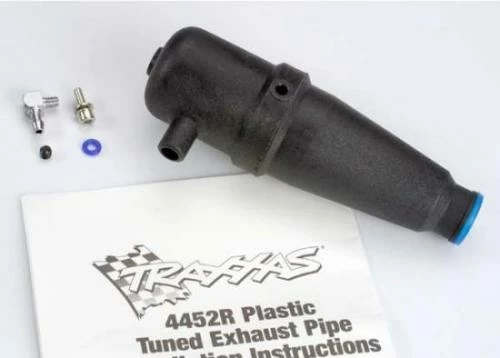 Traxxas Tuned Pipe Assembled (N. Rustler N. 4-Tec N. Sport Style) (TRX 2.5 2.5R) (replaces 4452)