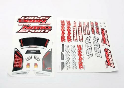 Traxxas Decal Sheets Nitro Sport