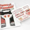 Traxxas Decal Sheets T-Maxx 3.3 (long Wheelbase) (model 4908)
