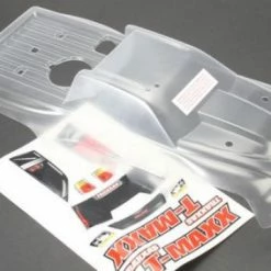 Traxxas T-Maxx Clear Body (long Wheelbase) (requires Painting)/ Window Lights Decal Sheet
