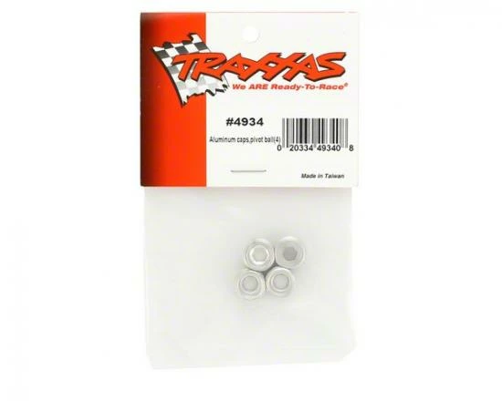 Traxxas Aluminum Caps Pivot Ball (4) ** CLEARANCE ** - Image 2