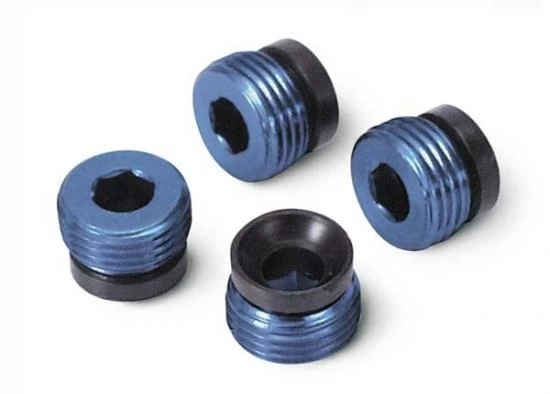 Traxxas Aluminum Pivot Ball Caps Blue-anodized