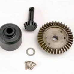 Traxxas Ring Gear 37-T/ 13-T Pinion/ Diff Carrier/6x10x0.5mm PTFE-coated Washer (1)/ 2x8mm Countersunk Machine Screws (4)