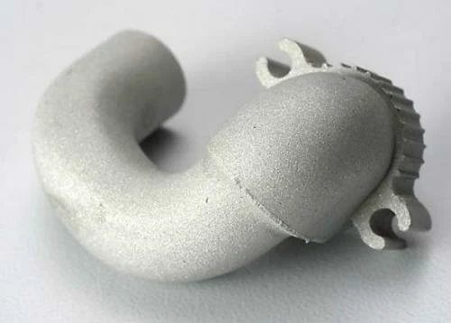 Traxxas Header Aluminum (T-Maxx) (for Rear Exhaust Engines Only) (TRX 2.5 2.5R 3.3)