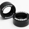 Traxxas Tires Rubber (2) (fits Traxxas Wheelie Bar Wheels)
