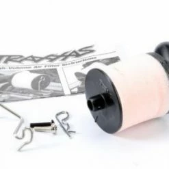 Traxxas Air Filter Body (high-volume)/ Filter Support/ Cap/ Foam Filter Pre-filter/ T-Maxx Filter Base (angled)/wire Mount/hardware (1 Each) (Fits Maxx Trucks) (TRX 2.5 2.5R 3.3)