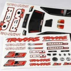 Traxxas Decal Sheets Revo 3.3