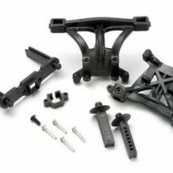 Traxxas Body Mounts Front Rear/ Body Mount Posts Front Rear/ 2.5x18mm Screw Pins (4)/ 4x10mm BCS (1)