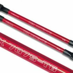 Traxxas Push Rod (aluminum) (assembled With Rod Ends) (2) (red) (use With 5359 Progressive 3 Rockers)