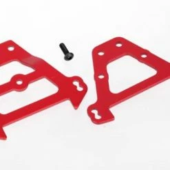 Traxxas Bulkhead Tie Bars Front Rear (red-anodized Aluminum)