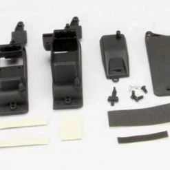 Traxxas Box Receiver Battery (2)/ Cover/ Foam Pad Adhesive/ Charge Jack Plug (rubber)/ 4x8mm BCS (1)/ 4x12mm BCS (2) (contains Both Boxes To Accommodate Either AA Battery Holder Or RX Flat Pack)