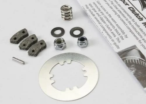 Traxxas Rebuild Kit Slipper Clutch (steel Disc/ Friction Pads (3)/ Spring (2)/ 2x9.8mm Pin/ 5x8mm MW/ 5.0mm NL (1)/ 4.0mm NL (1))