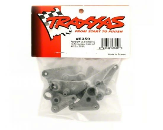 Traxxas Rocker Arm Set Progressive-3 (90-T) (requires Pushrods Part 5319 Or 5319X) - Image 2