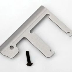Traxxas Chassis Brace Revo/Slayer (3mm 6061-T6 Aluminum) (titanium- Anodized)/ 4x16mm BCS