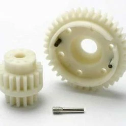 Traxxas Gear Set 2-speed Wide Ratio (2nd Speed Gear 38T 13T-18T Input Gears Hardware)