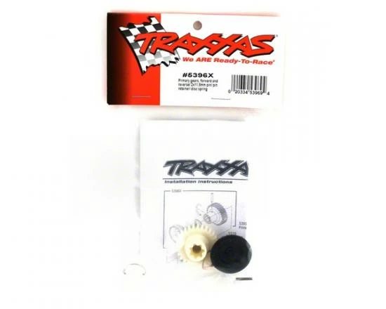 Traxxas Primary Gears Forward And Reverse/ 2x11.8mm Pin/ Pin Retainer/ Disc Spring - Image 2