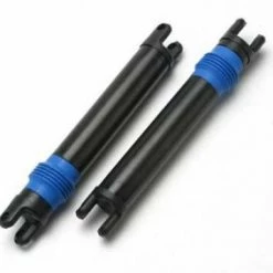 Traxxas Half Shaft Set Left Or Right (plastic Parts Only) (internal Splined Half Shaft/ External Splined Half Shaft/ Rubber Boot) (assembled With Glued Boot) (2 Assemblies)