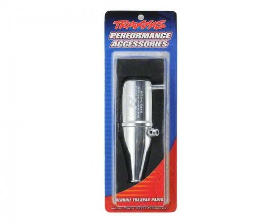 Traxxas Resonator Tuned Pipe R.O.A.R. Legal (dual-chamber Enhances Mid To High-rpm Power) (for Revo And Slayer With TRX Racing Engines) - Image 2