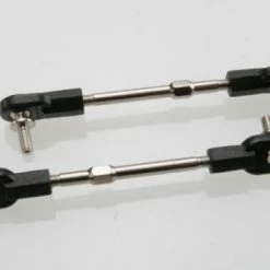 Traxxas Linkage Rear Sway Bar (Revo/Slayer) (3x50mm Turnbuckle) (2) (assembled With Rod Ends Hollow Balls And Ball Stud)